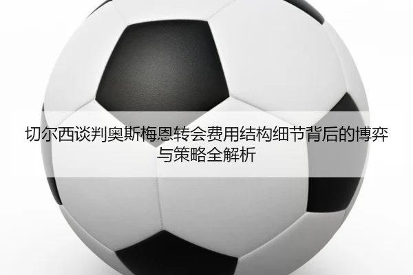 切尔西谈判奥斯梅恩转会费用结构细节背后的博弈与策略全解析（kaiyun）